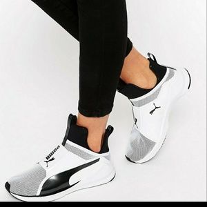 Puma slip on sneakers